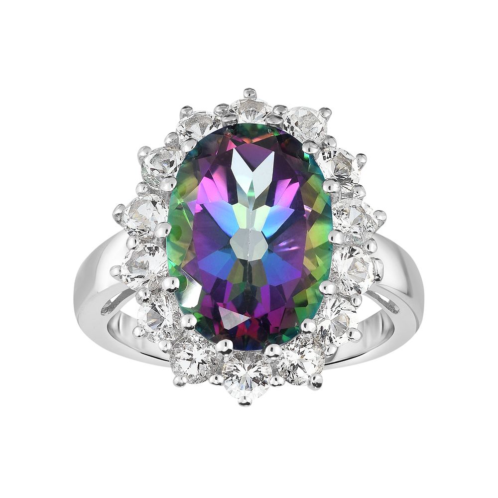 【BLACKPURPLE】23FW★ silver925 Mystic Halo Ring My HALO Ring | The Mystic | Pearly Purple Silicone Ring