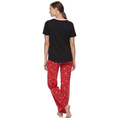 Juniors' SO® Pajamas: Knit Pants, Sleep Shorts & Short Sleeve Sleep Top 3-Piece PJ Set