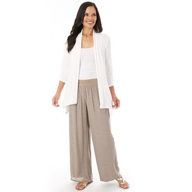 Women's Apt. 9® Wide-Leg Soft Pants
