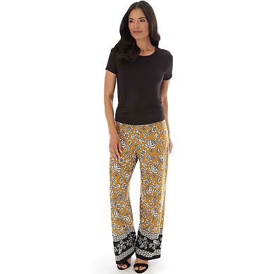 Women's Apt. 9® Print Palazzo Pant