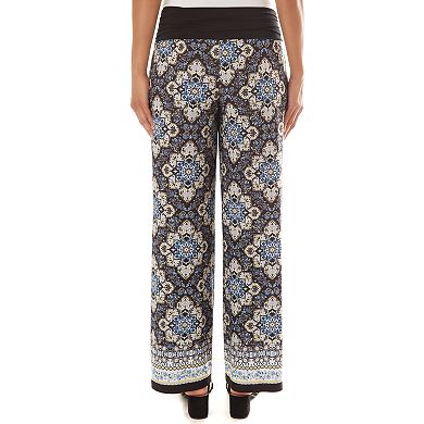 Women's Apt. 9® Print Palazzo Pant