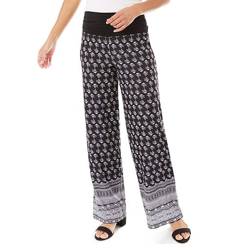 Women's Apt. 9® Print Palazzo Pant