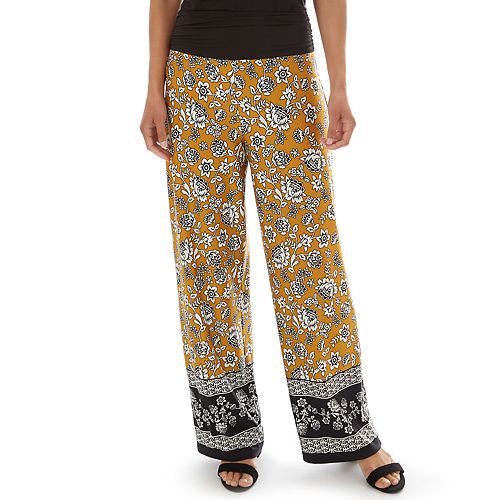 kohls womens palazzo pants