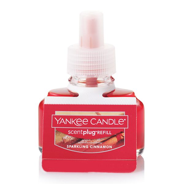 Yankee Candle Sparkling Cinnamon Scent Plug Electric Home Fragrancer Refill