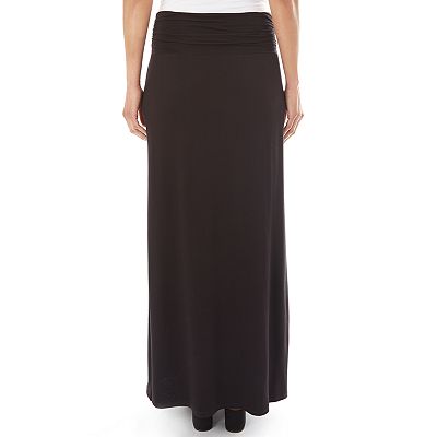 Black maxi skirt kohls best sale