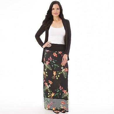 Women's Apt. 9® Print Column Maxi Skirt