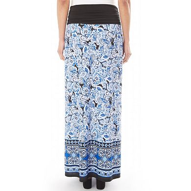 Women's Apt. 9® Print Column Maxi Skirt