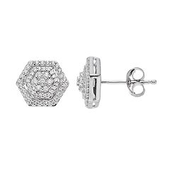 Simply Vera Vera Wang Diamond Earrings, Jewelry | Kohl's