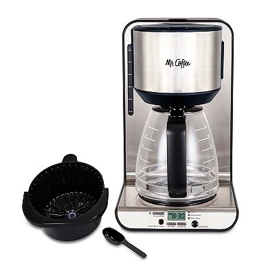 Mr. Coffee 12-Cup Stainless Steel Programmable Coffee Maker