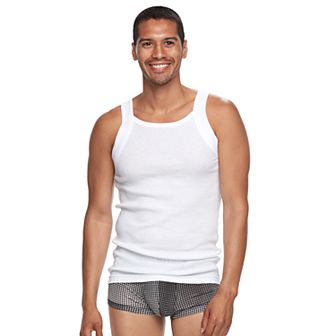 Men's Equipo 3-pack Solid Ribbed Tank Top A-Shirts