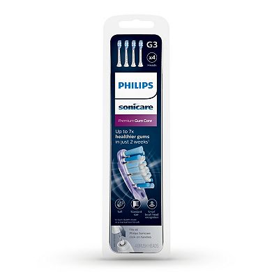 Philips Sonicare Premium Gum Care Replacement Toothbrush Heads Smart Recognition 4-pk.