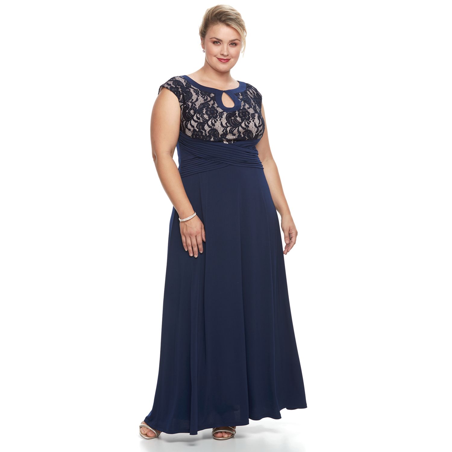 kohls plus size evening dresses