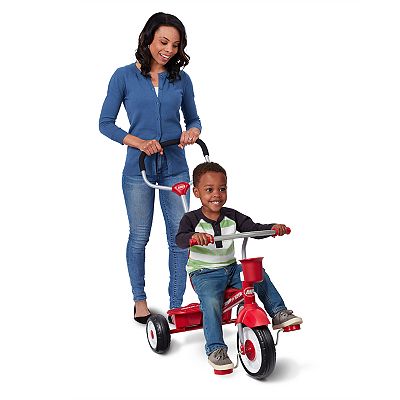 Red rider fashion 4 in 1 tricycle