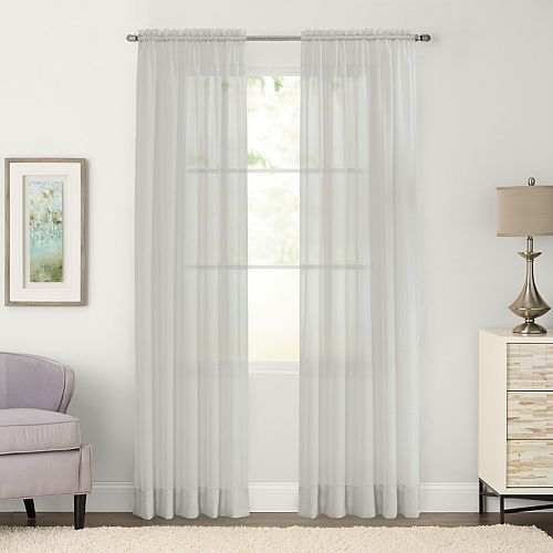 SONOMA Goods for Life™ 2-pack Sheer Voile Window Curtains