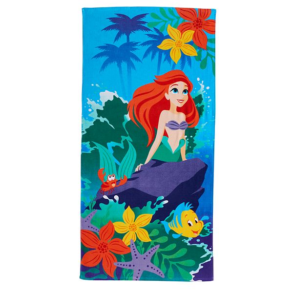 Disney The Little Mermaid Ariel Beach Bath towel 