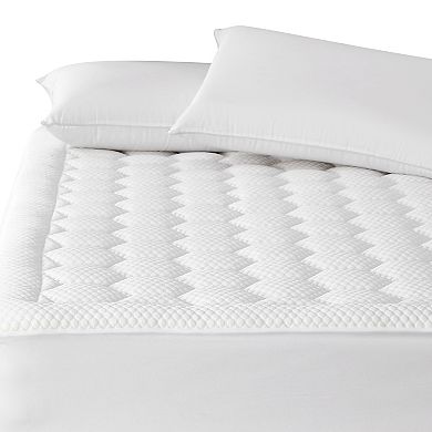 Columbia Super Cool Comfort Ice Fiber Mattress Pad