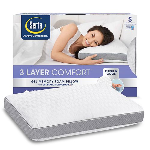 serta zen plush standard pillow