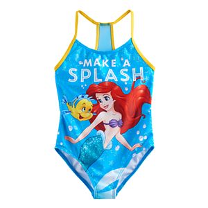 Disney's The Little Mermaid Girls 4-6x Ariel & Flounder 
