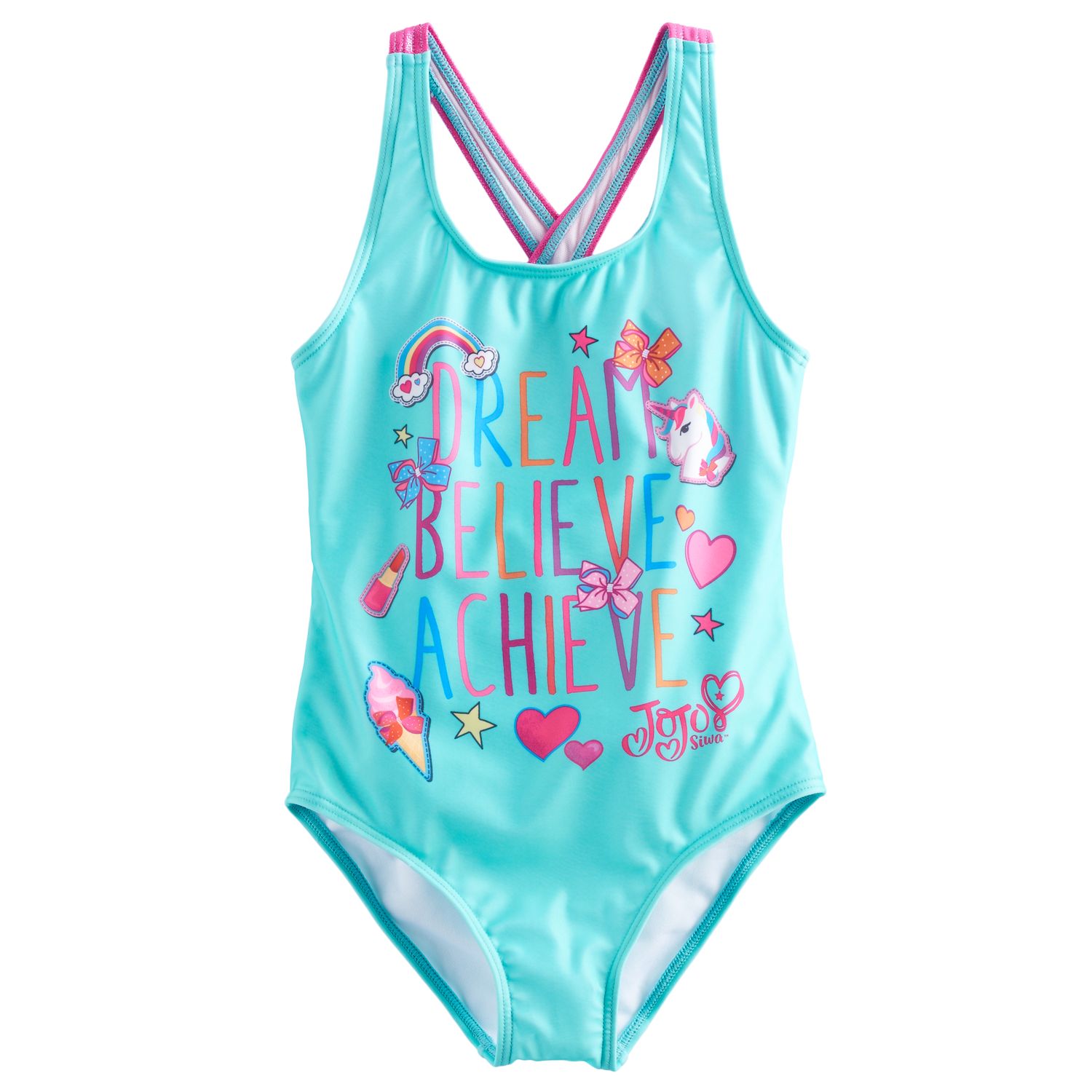 jojo siwa one piece bathing suit