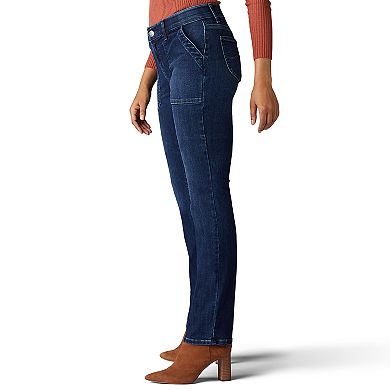 Women's Lee Flex Motion Regular Fit Straight-Leg Jeans