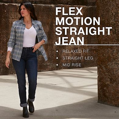 Women's Lee Flex Motion Regular Fit Straight-Leg Jeans