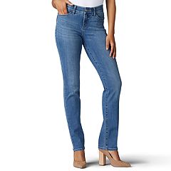 Women's Lee® Classic Fit Slimming Straight-Leg Jeans