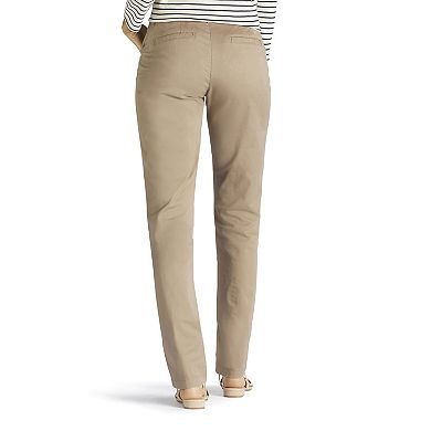 Women's Lee Slim Straight-Leg Tailored Chino Pants