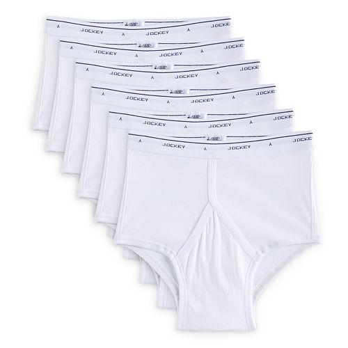 Men's Jockey® 6pack Value StayNew FullRise Briefs