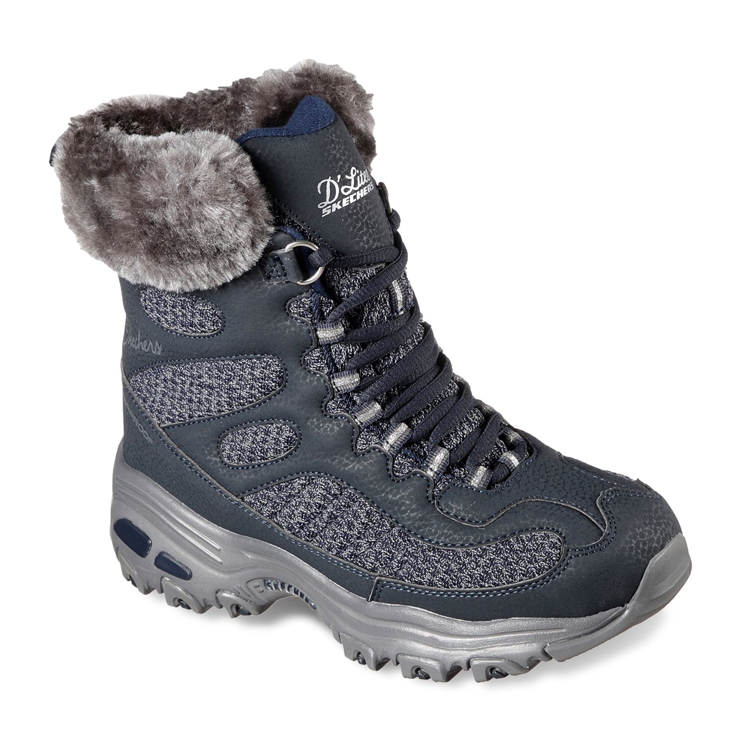skechers waterproof snow boots