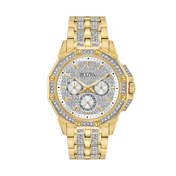 Kohls mens gold watches hot sale