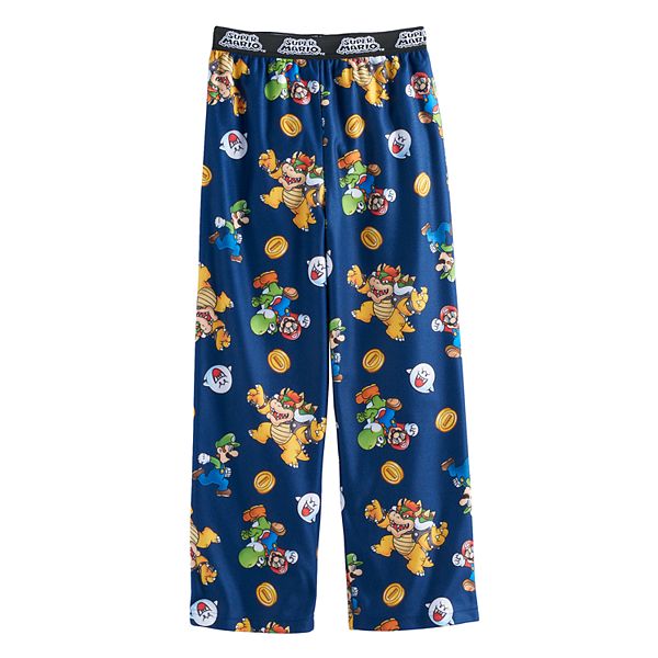 Super mario discount mens pajama pants