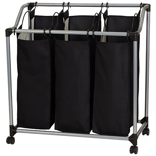 Household Essentials 3pack Bag Laundry Sorter