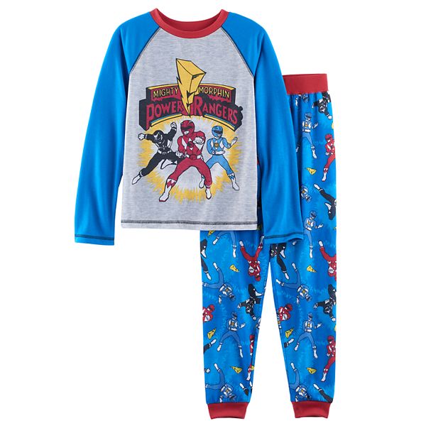 Boys power ranger pajamas new arrivals