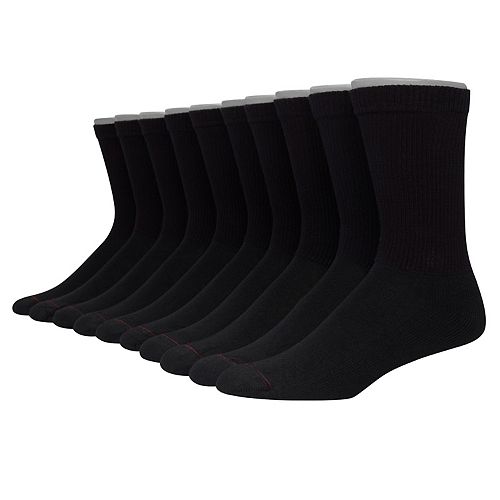 Men's Hanes Ultimate 10-pack Fresh IQ Crew Socks