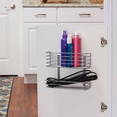 Hinge-It Cabinet Door 2-Tier Storage Rack