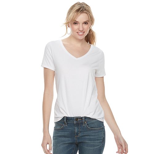Women's SONOMA Goods for Life® Essential V-Neck Tee