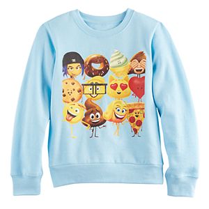 Girls 7-16 Emoji Movie Graphic Pullover Sweatshirt