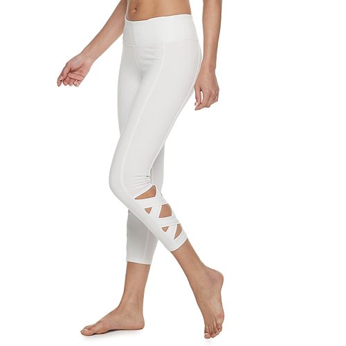 gaiam om high rise yoga capri