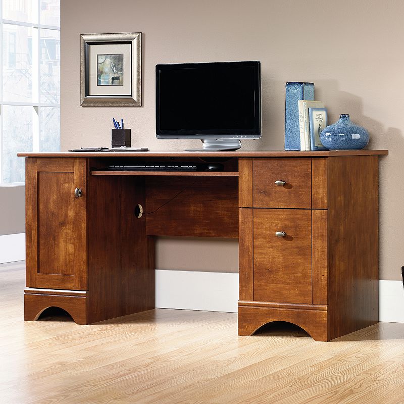 33490687 Sauder Woodworking Traditional Desk, Brown sku 33490687