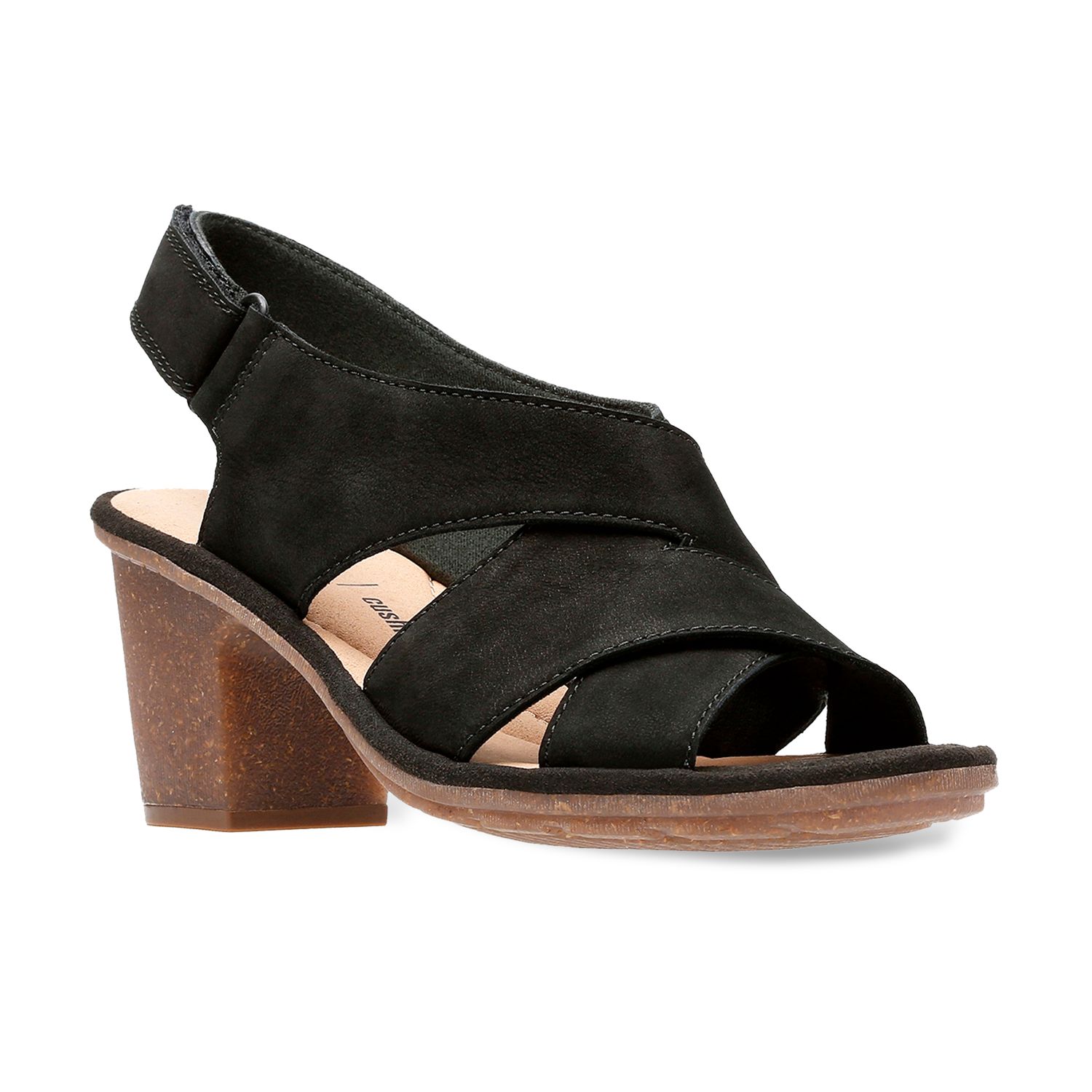 clarks high heel sandals