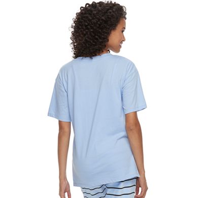 Juniors' SO® Pajamas: Short Sleeve Graphic Sleep Tee