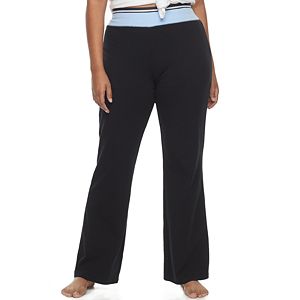 Juniors' Plus Size SO® Pajamas: Bootcut Yoga Pants