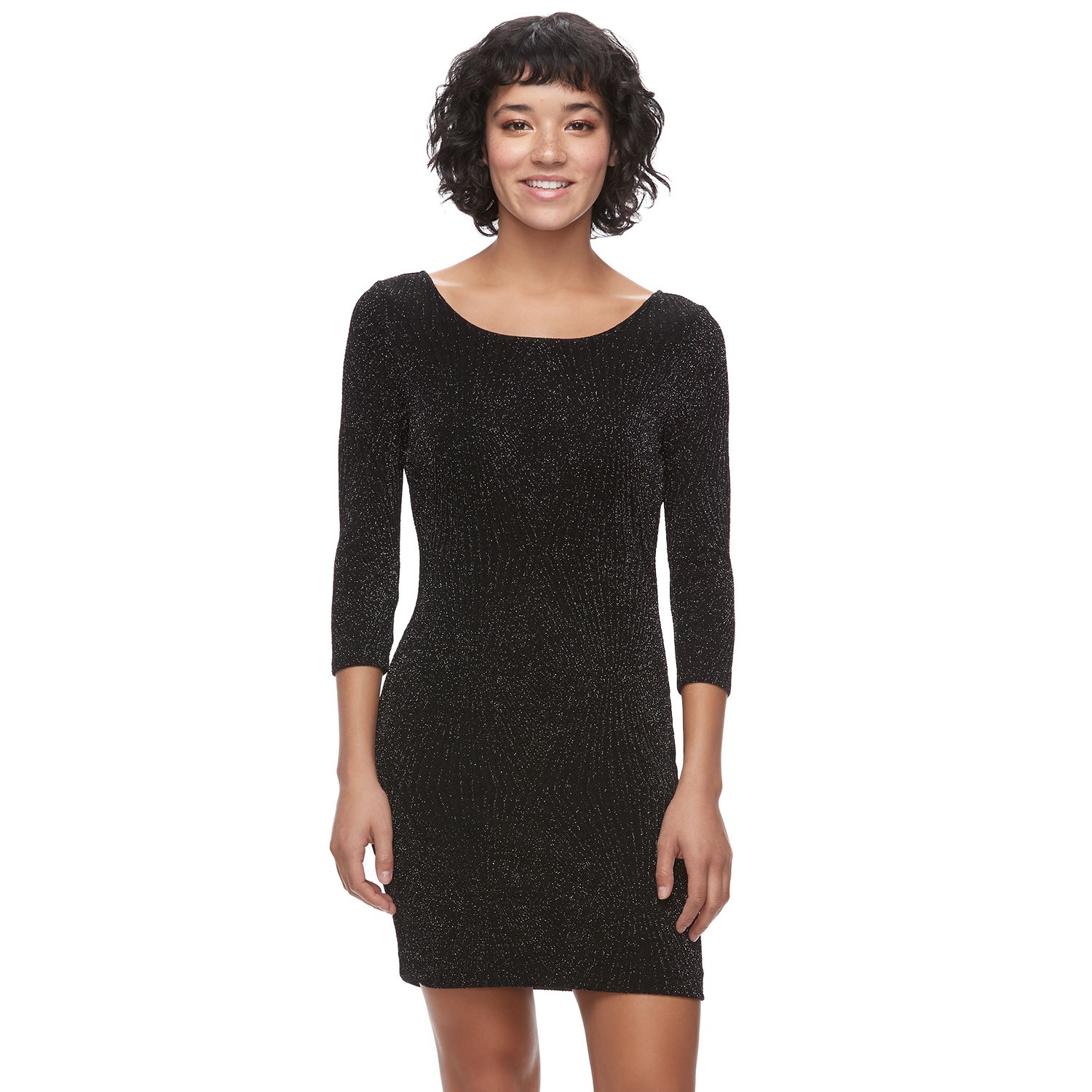 kohls junior black dresses