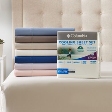 Columbia Cooling Sheet Set or Pillowcases