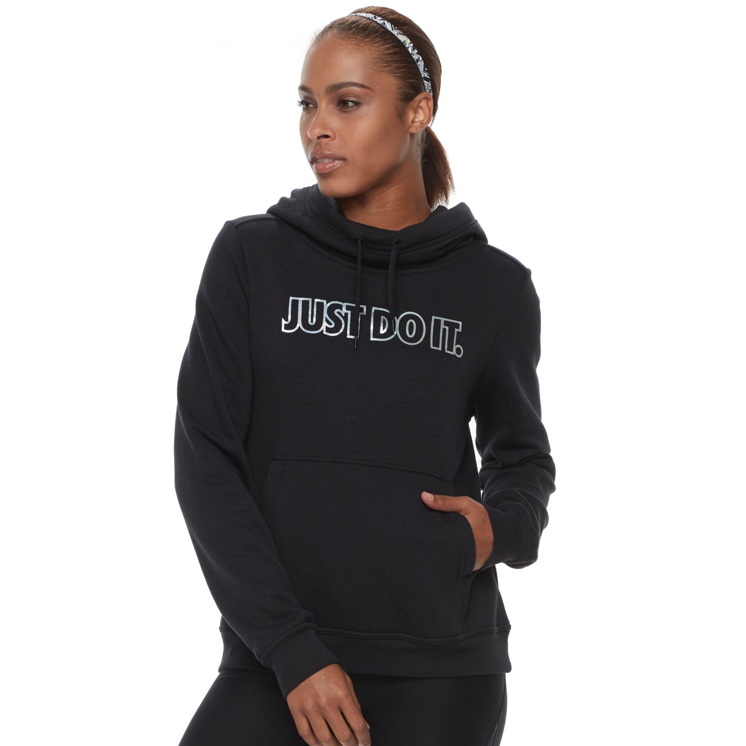 womens nike cowl neck hoodie