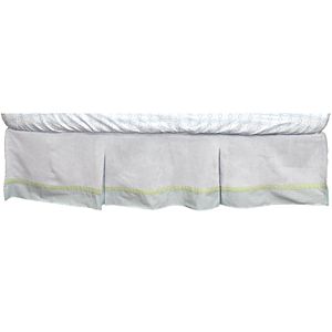 Nurture Blue Corduroy Dust Ruffle