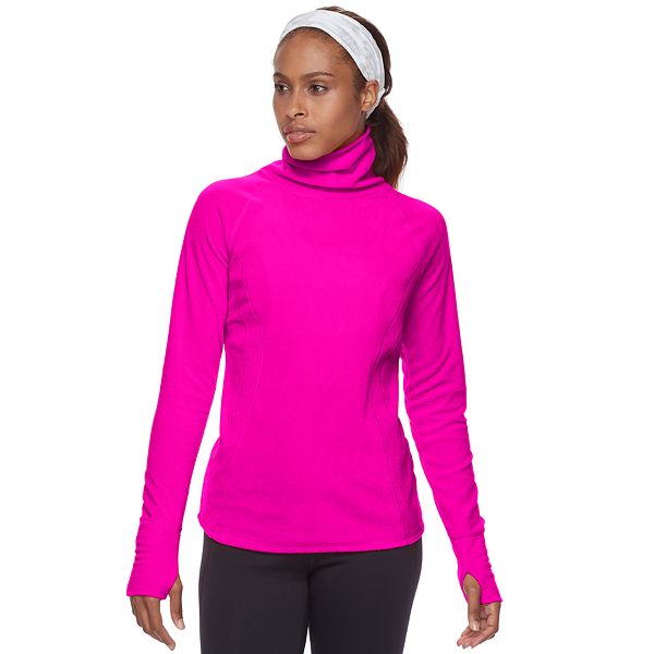 Women's Tek Gear Micro Fleece Popover Sweatshirt, Size: XS, Lt