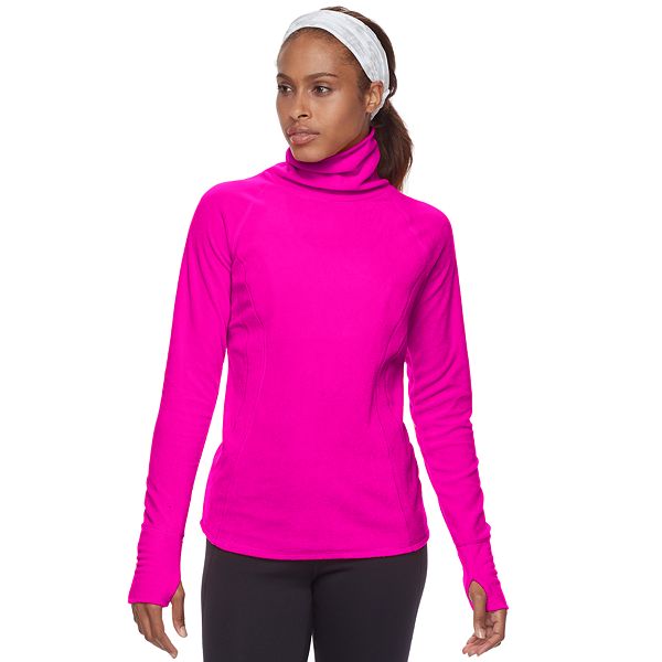 Women TEK GEAR WARM TEK sz SMALL Long Sleeve Cowl Nec… - Gem