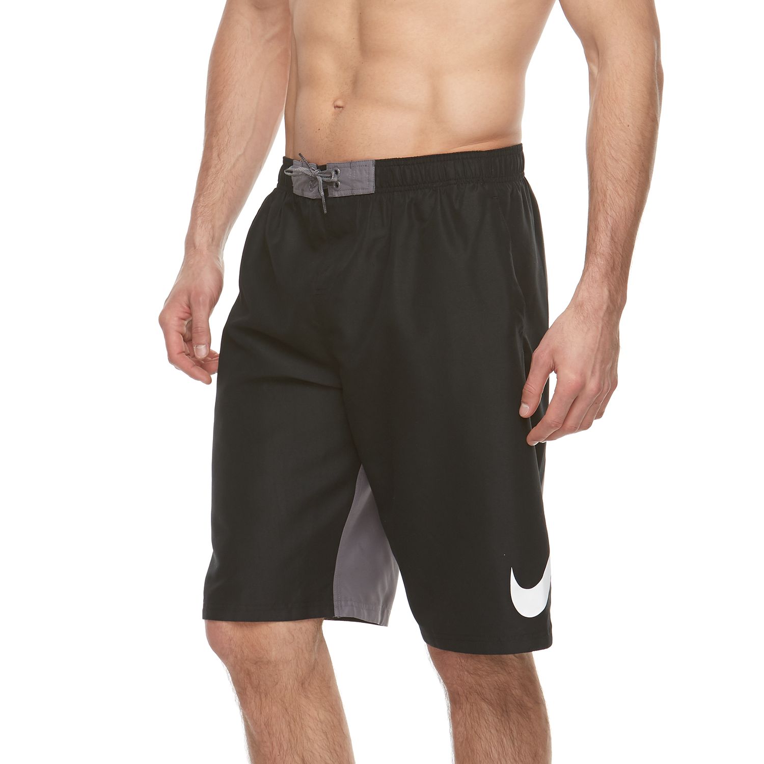 kohls nike swim trunks