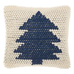 Blue Christmas Throw Pillows Decorative Pillows Chair Pads